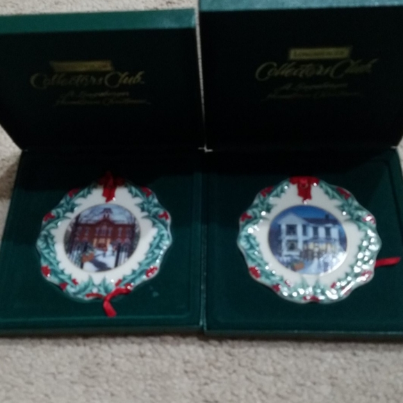 Set of 2 Longaberger Ornaments - Picture 1 of 8